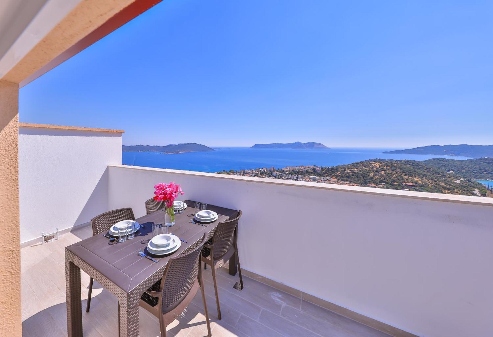 Panorama Suite Apart Otel Kaş Exteriér fotografie