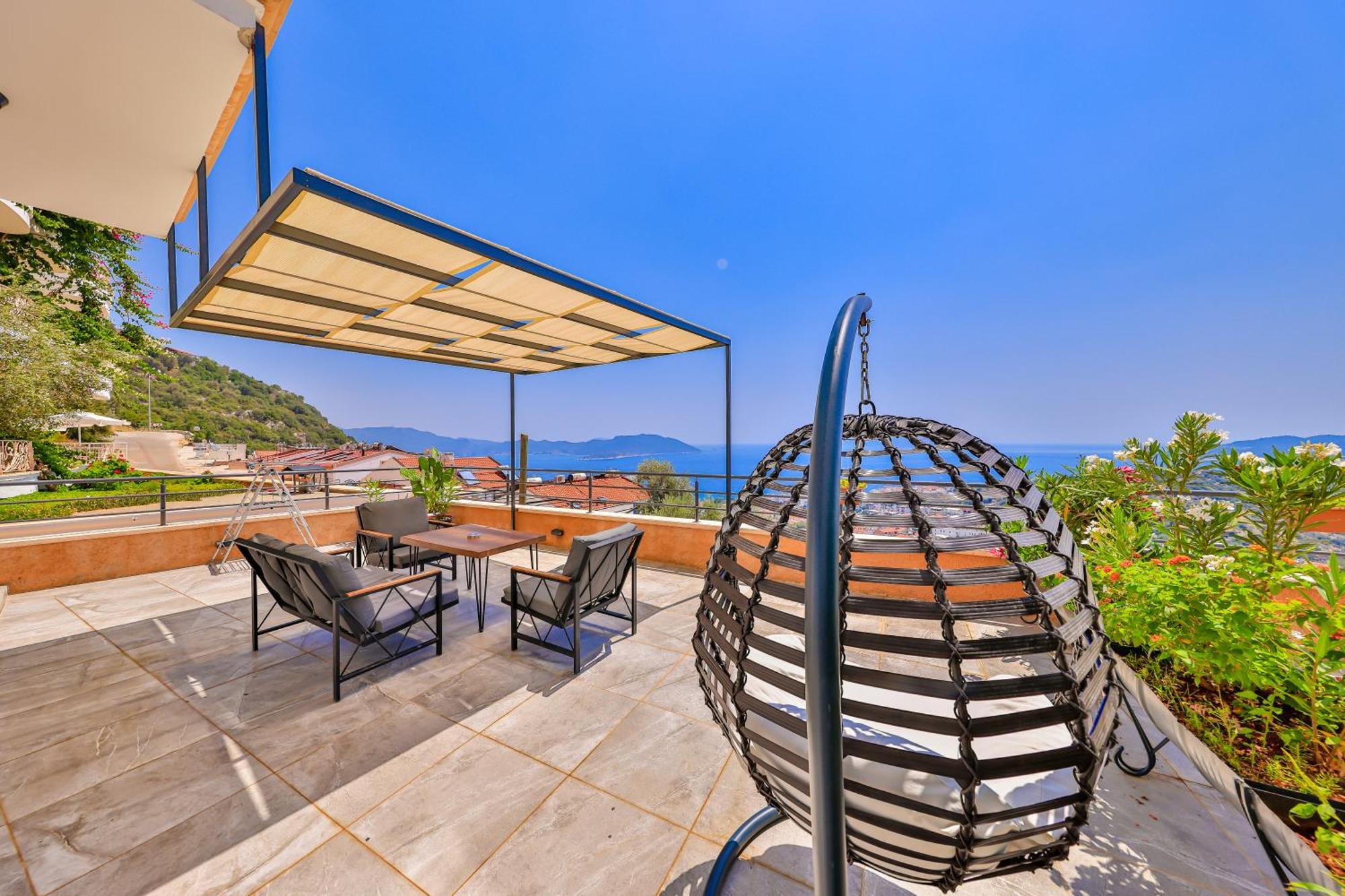 Panorama Suite Apart Otel Kaş Exteriér fotografie