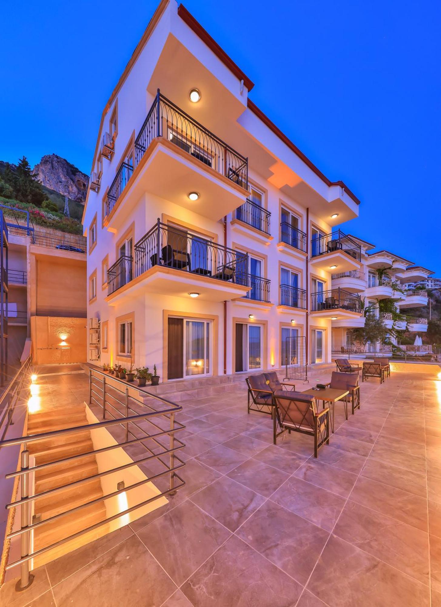 Panorama Suite Apart Otel Kaş Exteriér fotografie