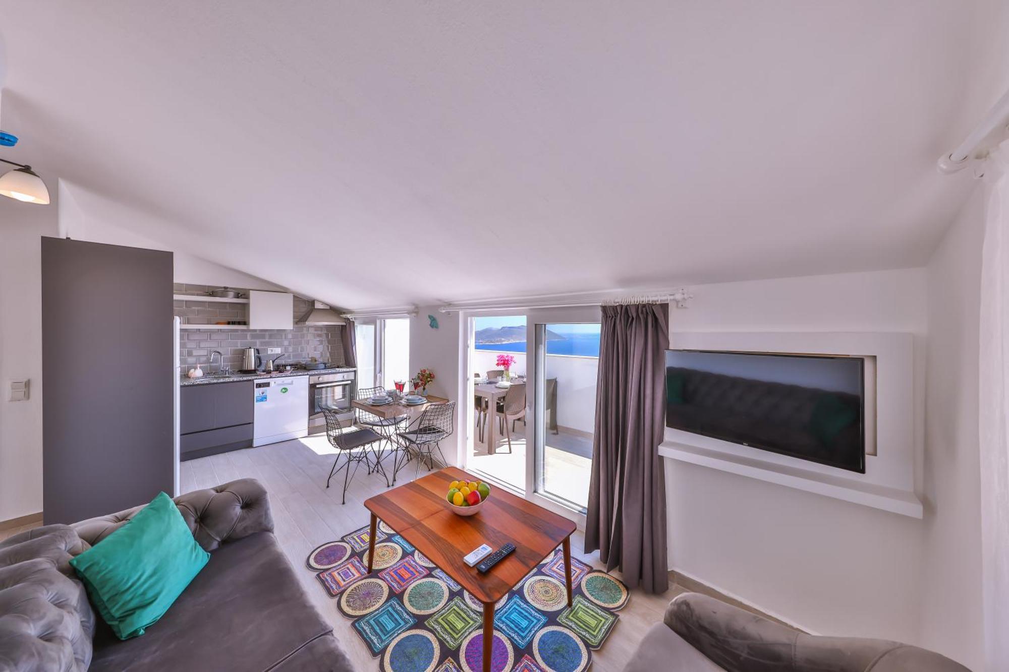 Panorama Suite Apart Otel Kaş Exteriér fotografie