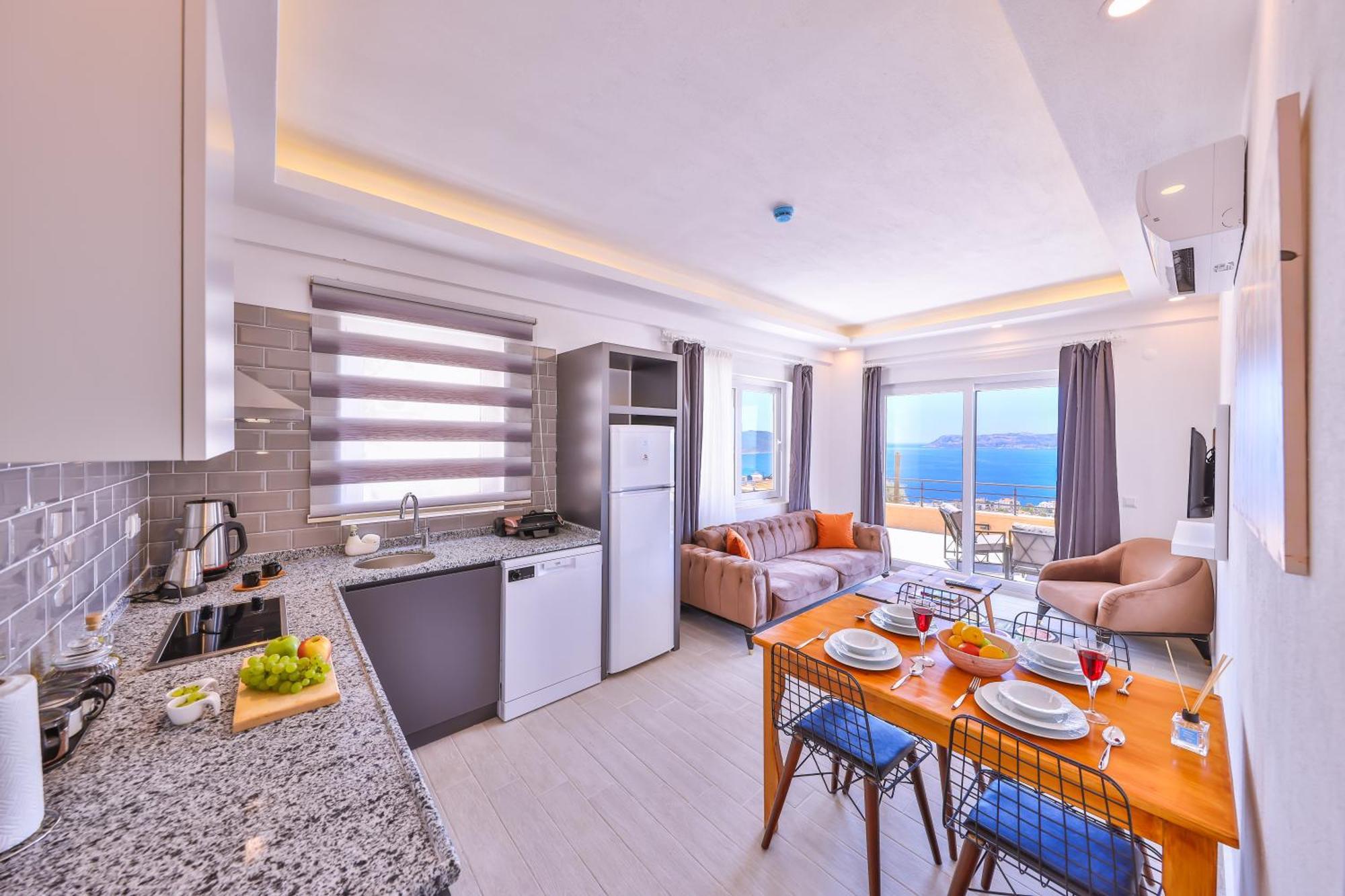 Panorama Suite Apart Otel Kaş Exteriér fotografie