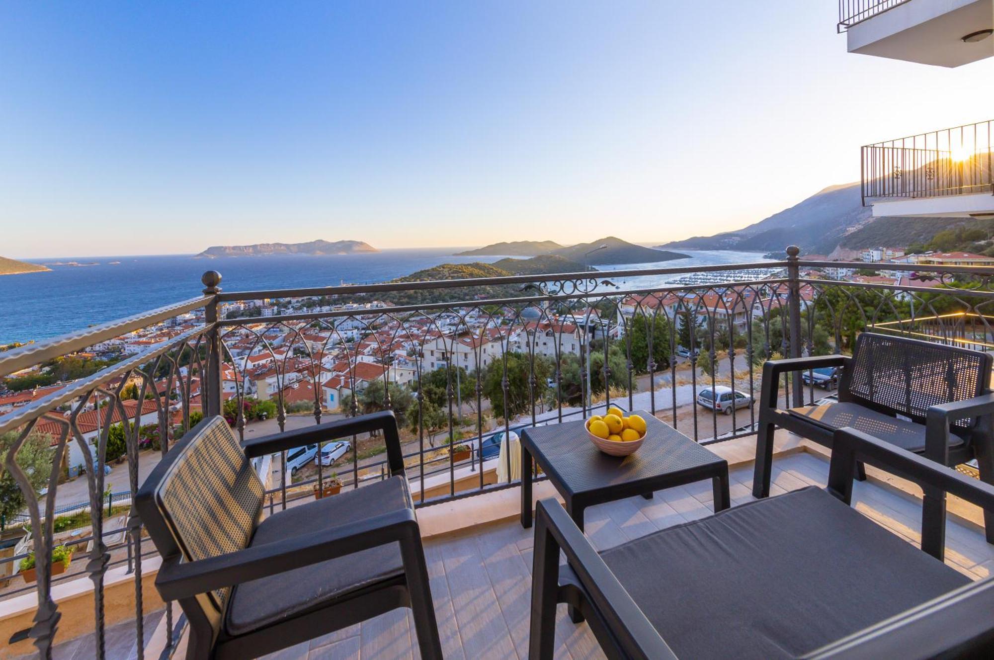 Panorama Suite Apart Otel Kaş Exteriér fotografie