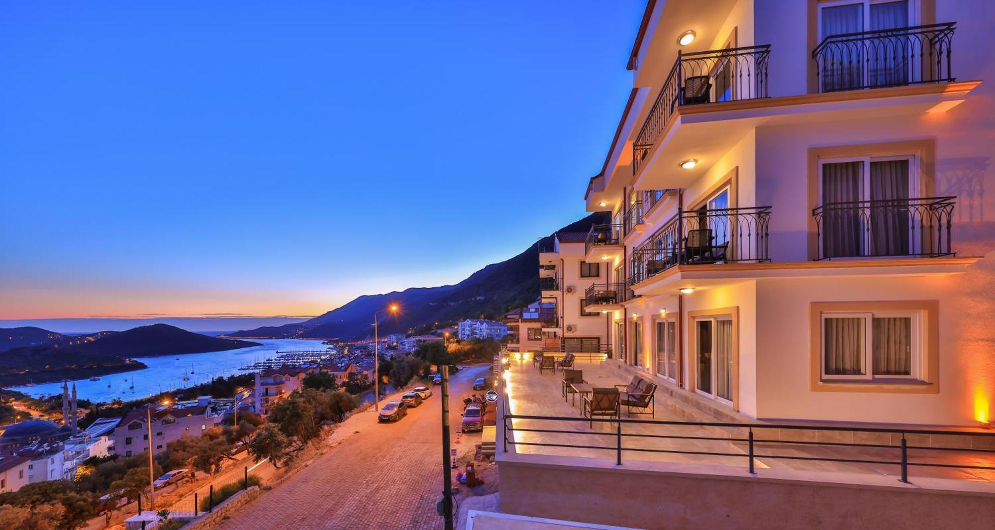 Panorama Suite Apart Otel Kaş Exteriér fotografie