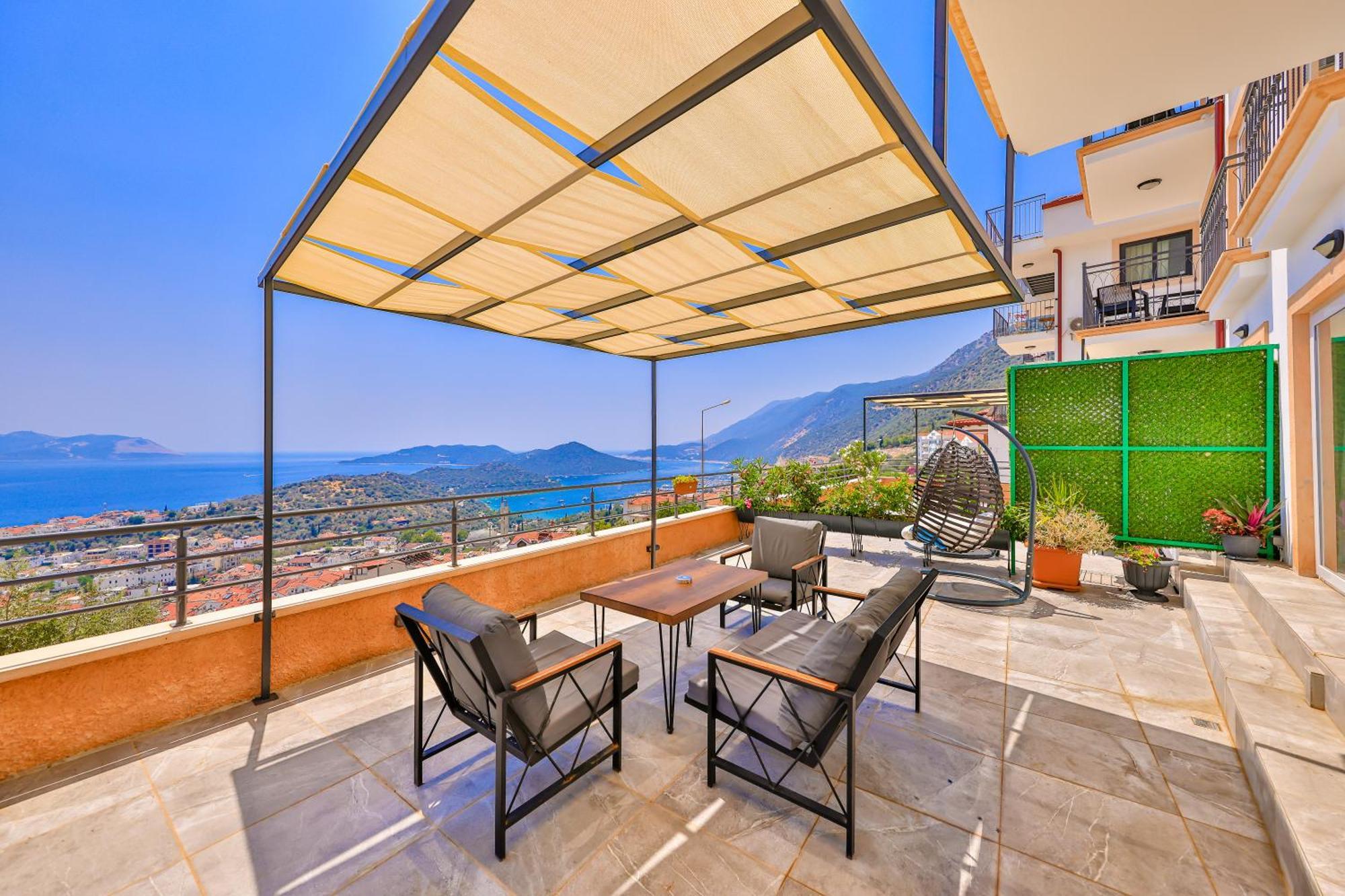 Panorama Suite Apart Otel Kaş Exteriér fotografie