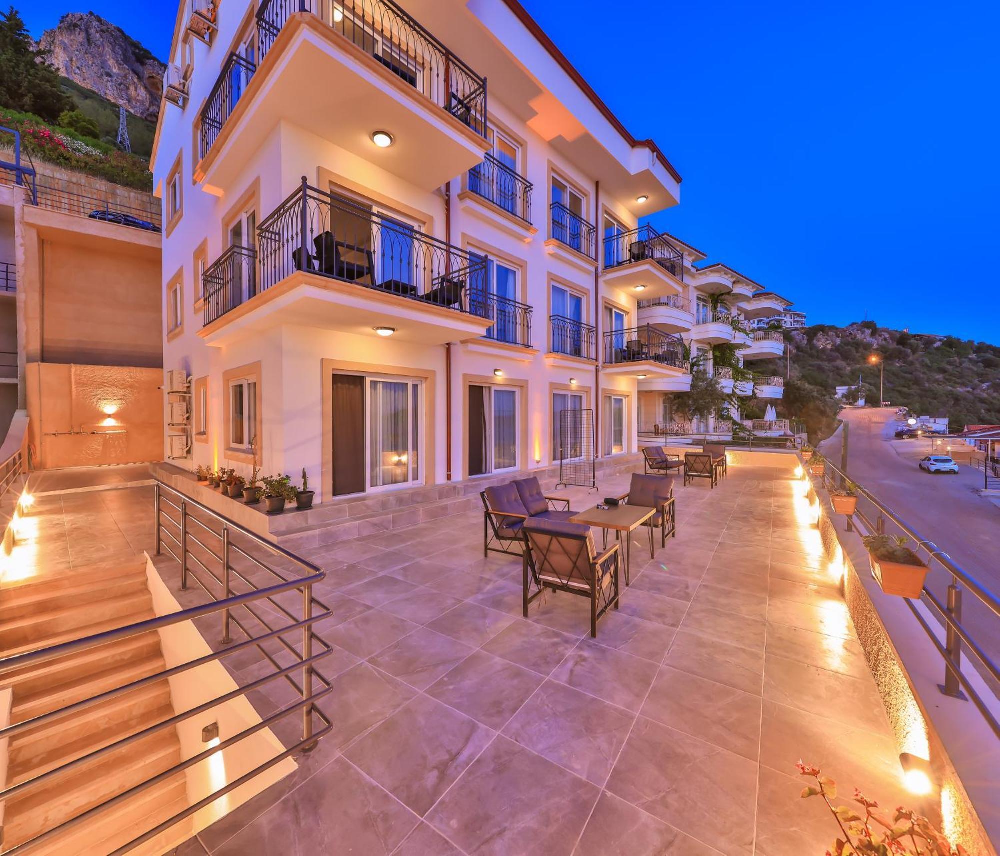 Panorama Suite Apart Otel Kaş Exteriér fotografie