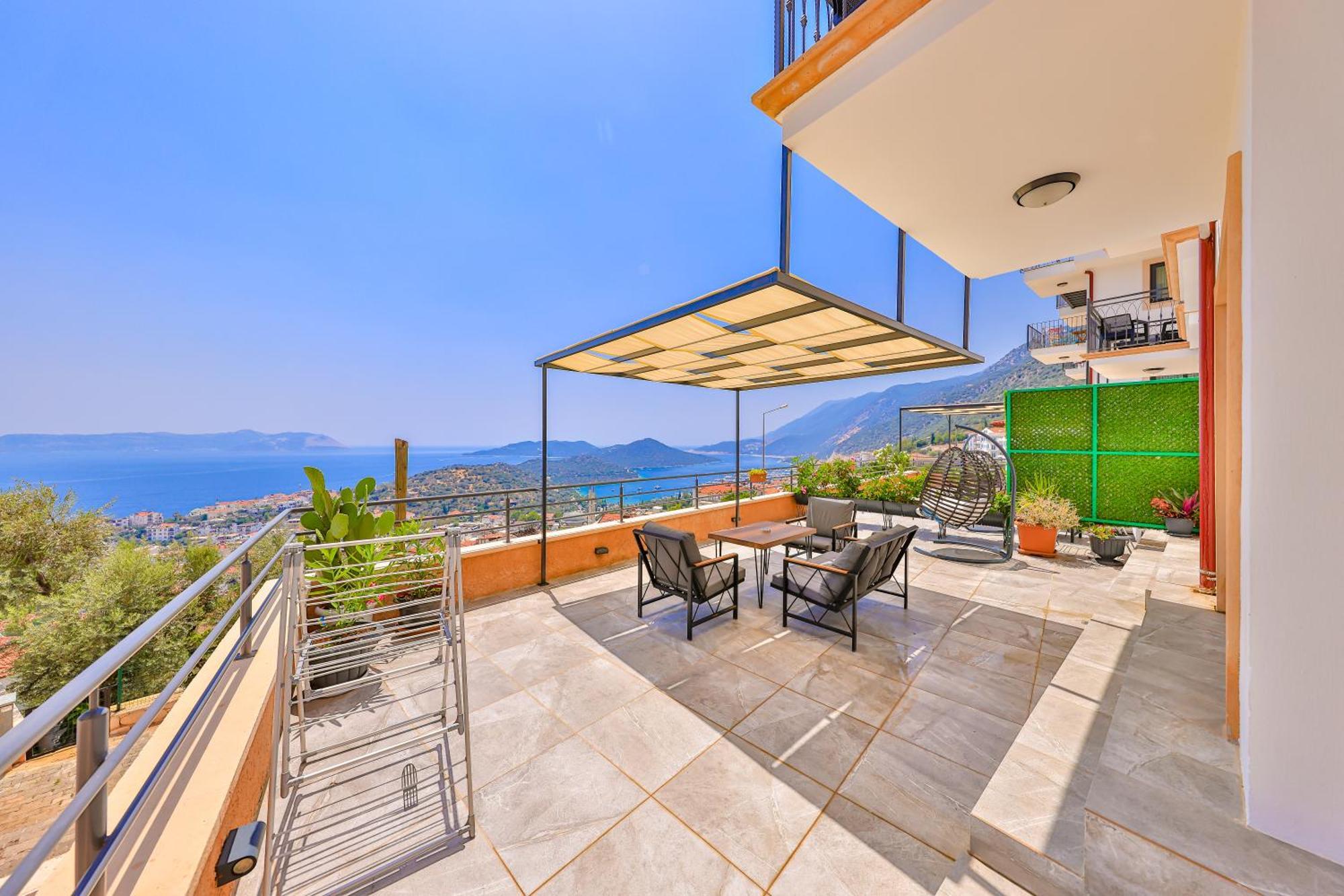 Panorama Suite Apart Otel Kaş Exteriér fotografie